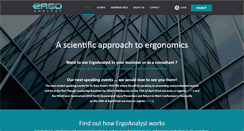 Desktop Screenshot of ergoanalyst.com